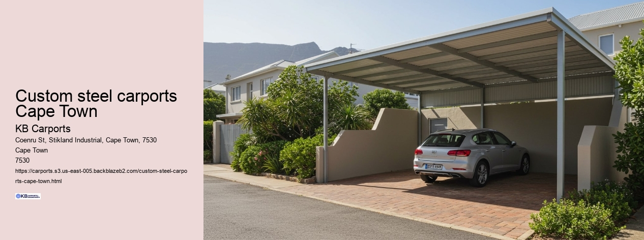 custom steel carports Cape Town